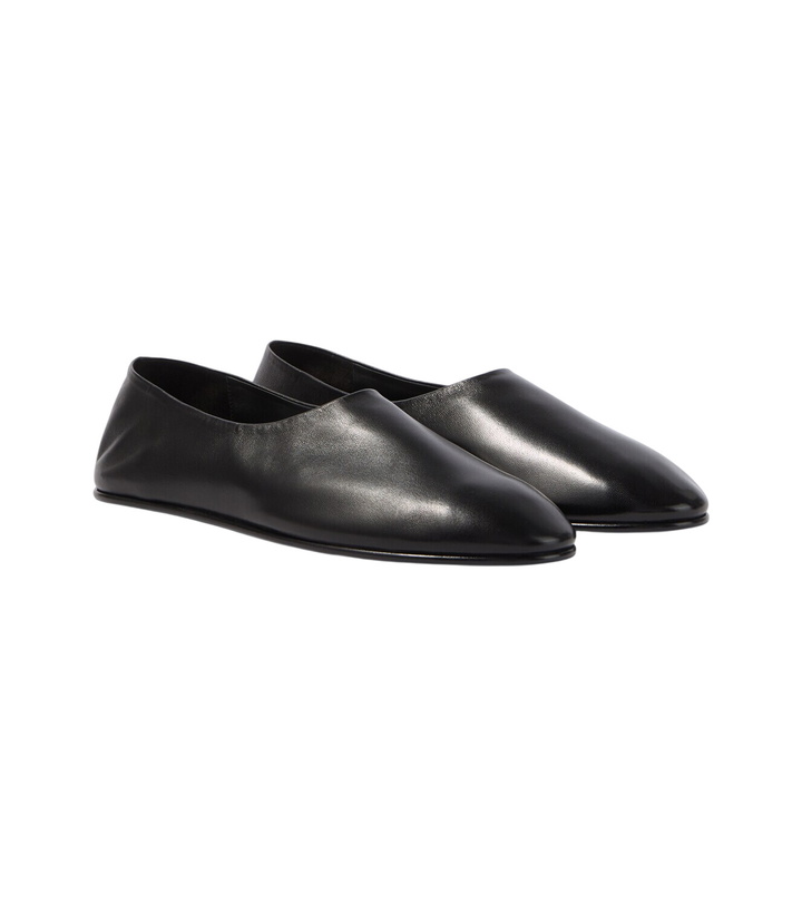 Photo: Fear of God Ballerino leather slip-on shoes