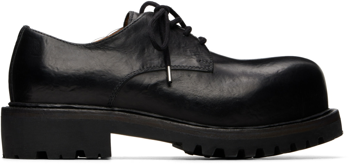 A DICIANNOVEVENTITRE Black Fiore Prisma Derbys