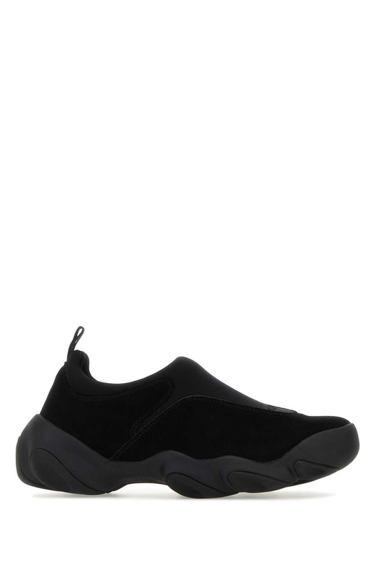 Photo: Junya Watanabe Black Fabric Slip Ons