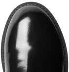 Saint Laurent - Liverpool Patent-Leather Derby Shoes - Men - Black