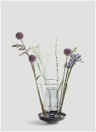 Hidden Glass Vase in Grey