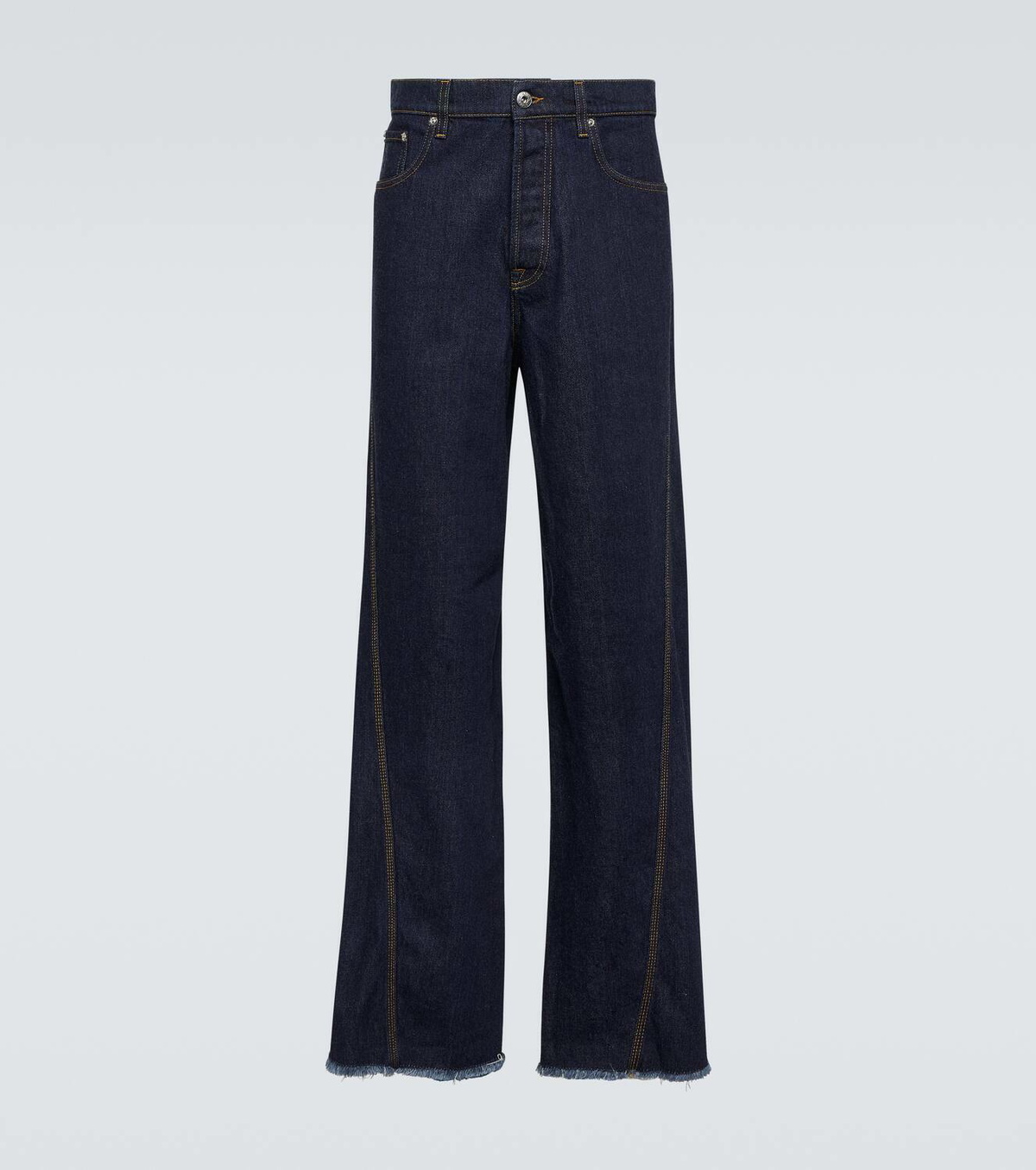 Lanvin Twisted loose-fit jeans Lanvin