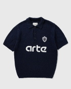Arte Antwerp Football Knit Blue Mens Pullovers/Shortsleefe