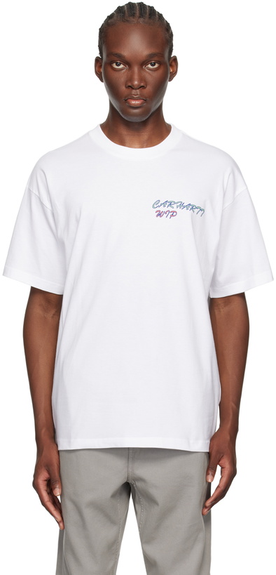 Photo: Carhartt Work In Progress White Gelato T-Shirt