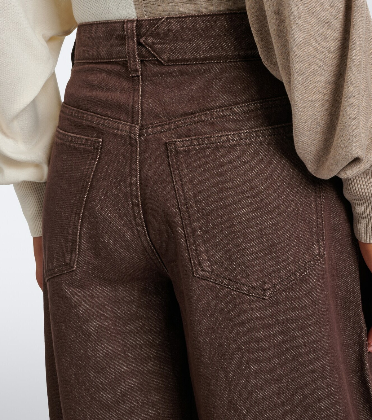 Jacquemus Ovalo barrel-leg jeans