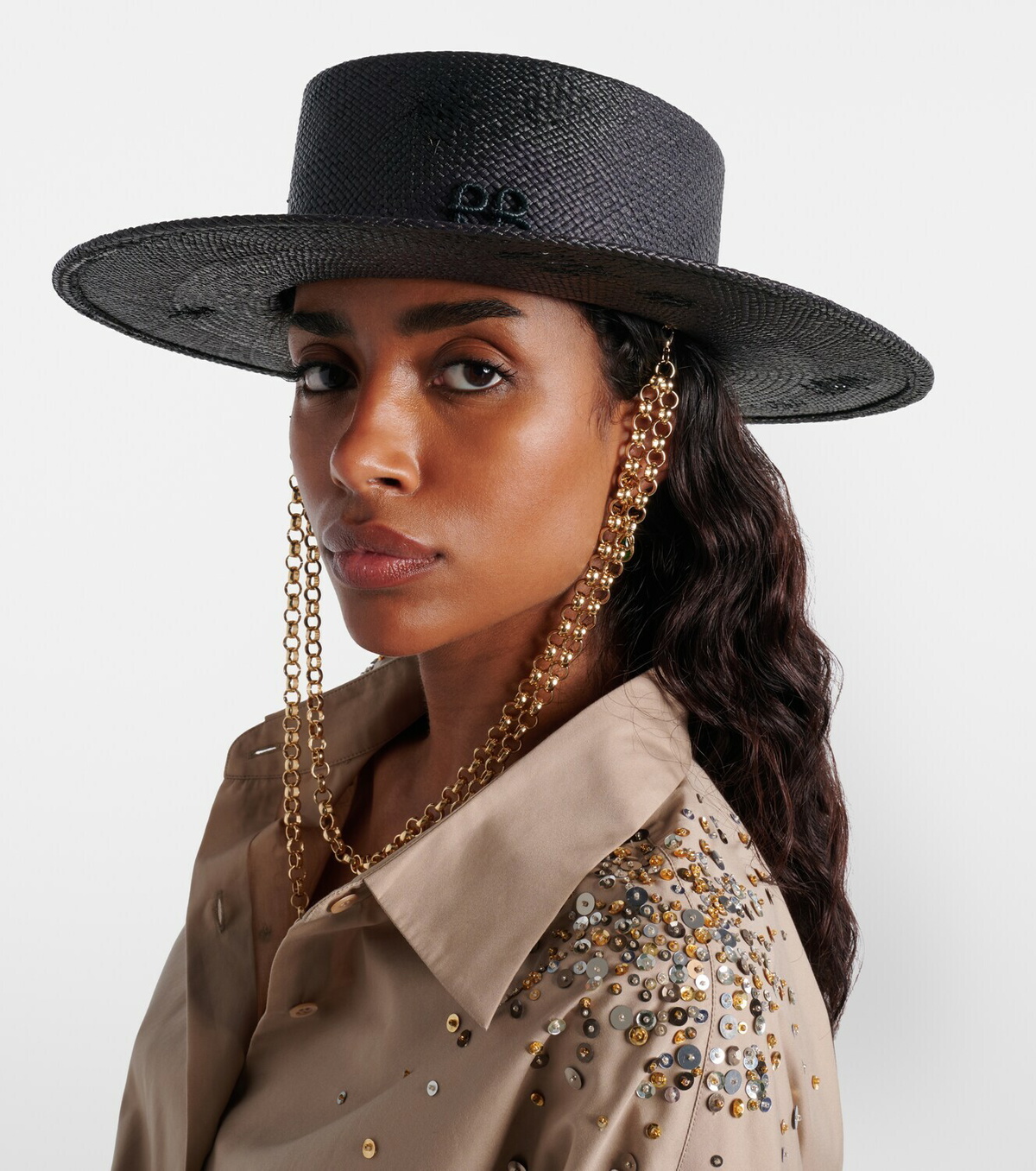 Ruslan Baginskiy Straw boater hat