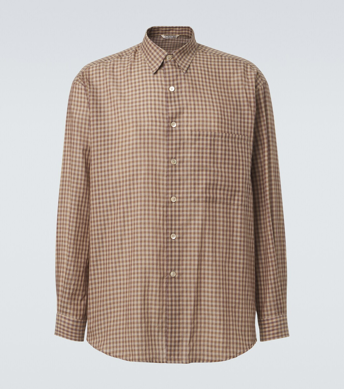 Auralee Finx cotton twill shirt Auralee