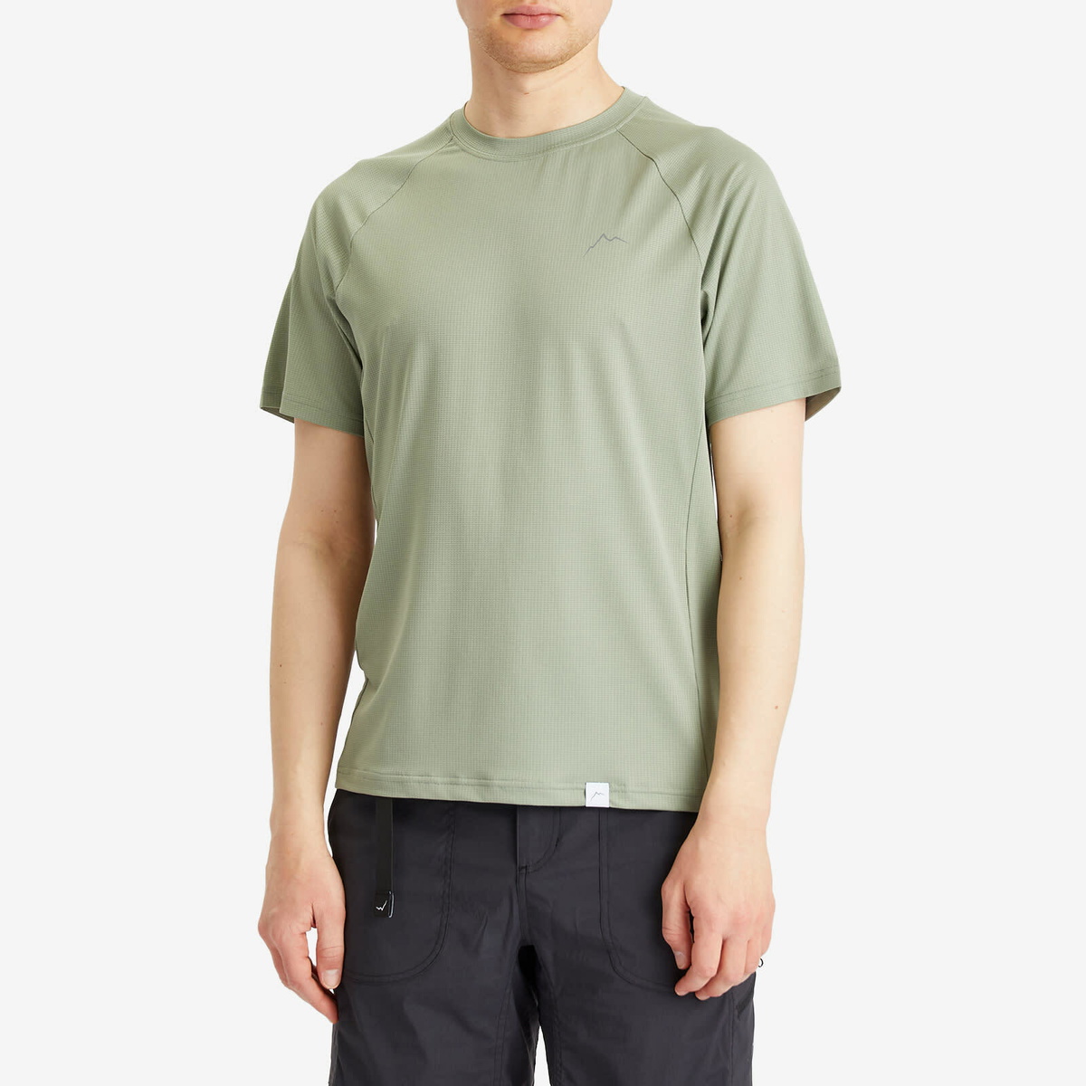 CAYL Men's Logo Air T-Shirt in Stone