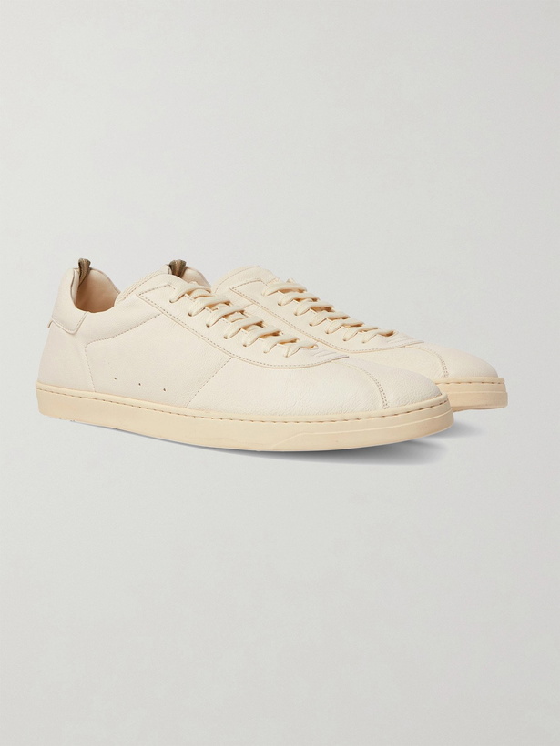 Photo: OFFICINE CREATIVE - Karma Leather Sneakers - White