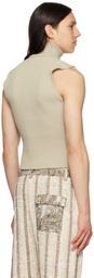 Solitude Studios SSENSE Exclusive Beige Tank Top