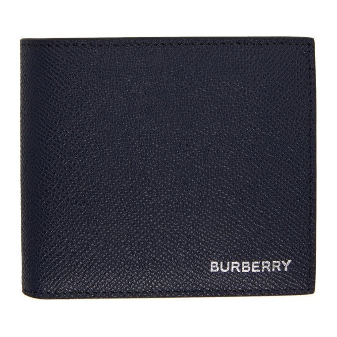 Photo: Burberry Navy International Bifold Wallet