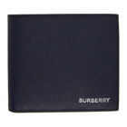 Burberry Navy International Bifold Wallet