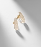 Anita Ko Claire Petite 18kt gold (750/1000) earrings with diamonds