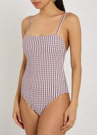 Nounou Anita Square-neck Swimsuit Pink