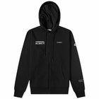 Moncler Men's Genius x Fragment Zip Up Hoody in Black