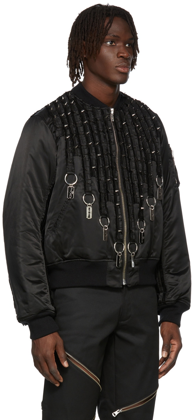 KIDILL Frill Spike MA1 Bomber Jacket Kidill