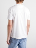 Zegna - Cotton-Jersey T-Shirt - White