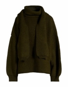 Cawley Womens Sweater Military in Green