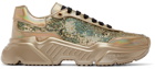 Dolce & Gabbana Gold Daymaster Sneakers