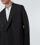 Acne Studios Pinstripe wool-blend blazer