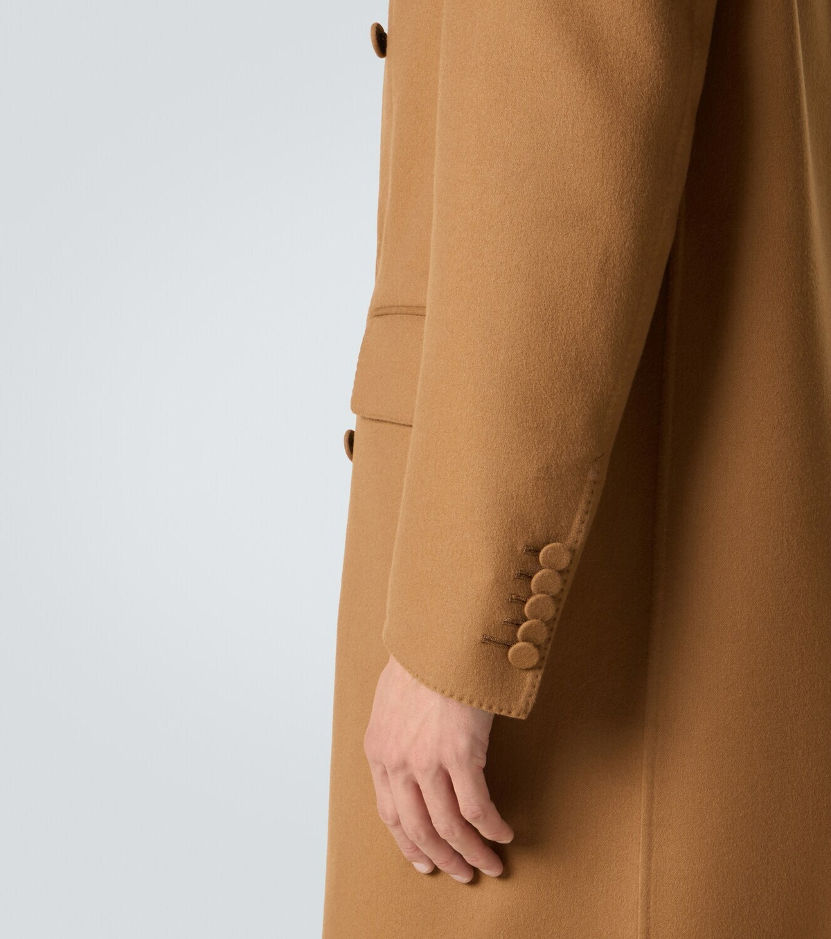 Tom Ford Double-breasted wool and cashmere coat