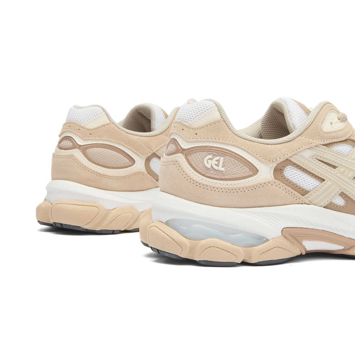 Asics Gel-Nyc 2 Sneakers in White/Feather Grey
