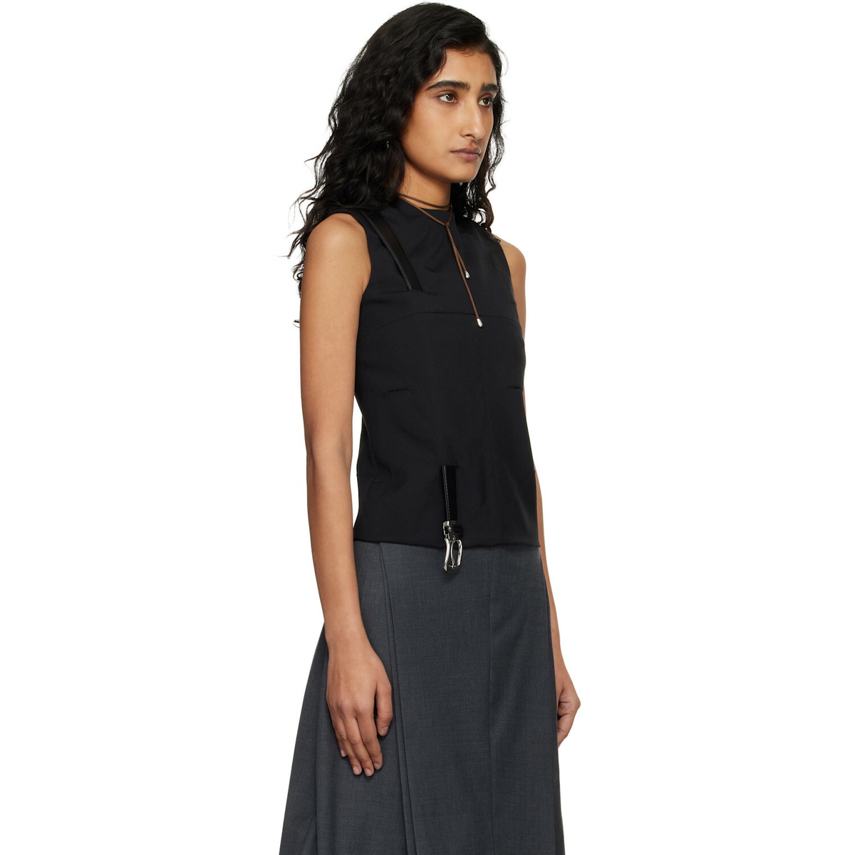 HODAKOVA Black Holy Top