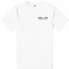 Sporty & Rich Men's 70s Health T-Shirt in White/Navy