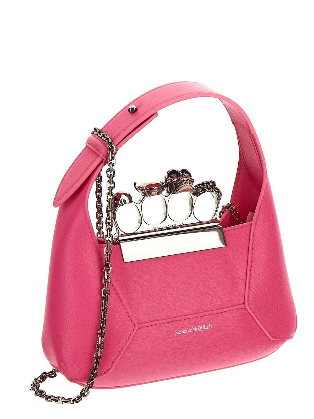 【関税&送料込】Alexander Mcqueen The Jewelled Hobo Alexander Mcqueen The Jewelled Hobo Mini Bag Alexander McQueen