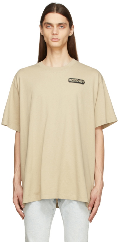 Photo: Off-White Taupe Warrior Over T-Shirt