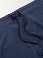 Outerknown - Apex Hybrid Straight-Leg Long-Length Recycled Swim Shorts - Blue