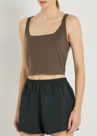 Spence Martina Spenceform Cropped Tank top Brown