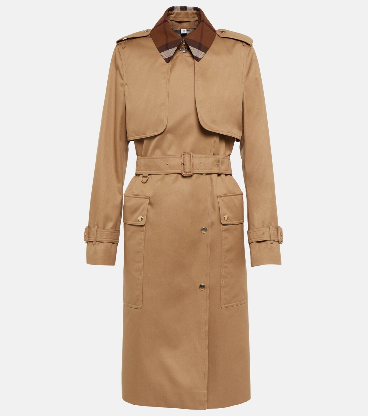 Burberry - Cotton gabardine trench coat