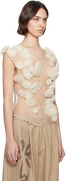 Collina Strada Beige Meadow Path Tank Top