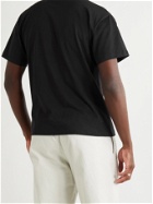 ARIES - Printed Cotton-Jersey T-Shirt - Black