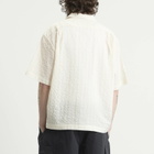 A Kind of Guise Men's Samata Vacation Shirt in Structured Natural Stripes