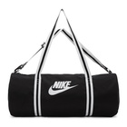 Nike Black Heritage Duffle Bag