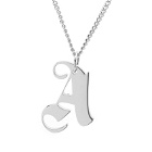1017 ALYX 9SM Men's "A" Necklace in Silver