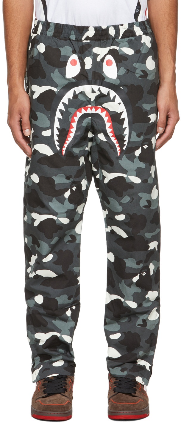 BAPE Black Camo Shark Lounge Pants