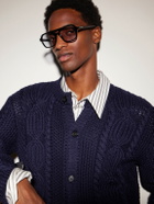 SAINT LAURENT - Aviator-Style Acetate Sunglasses