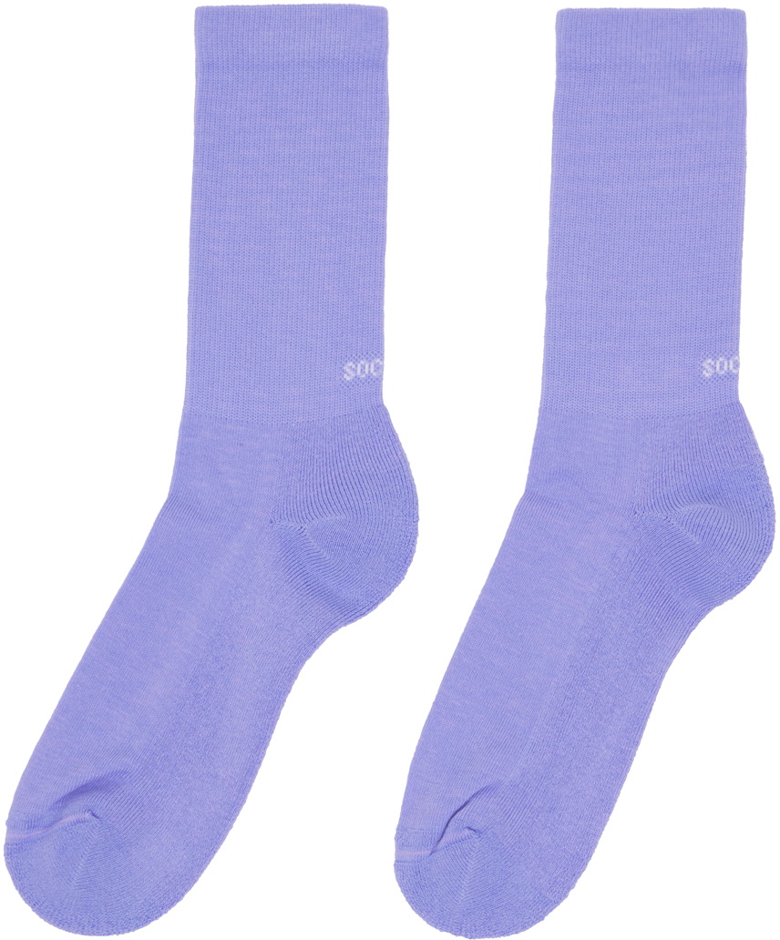 SOCKSSS Two-Pack Purple Socks Socksss