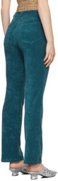 Maisie Wilen SSENSE Exclusive Green Mokumentary Trousers