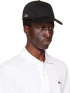 Lacoste Black Organic Cotton Cap