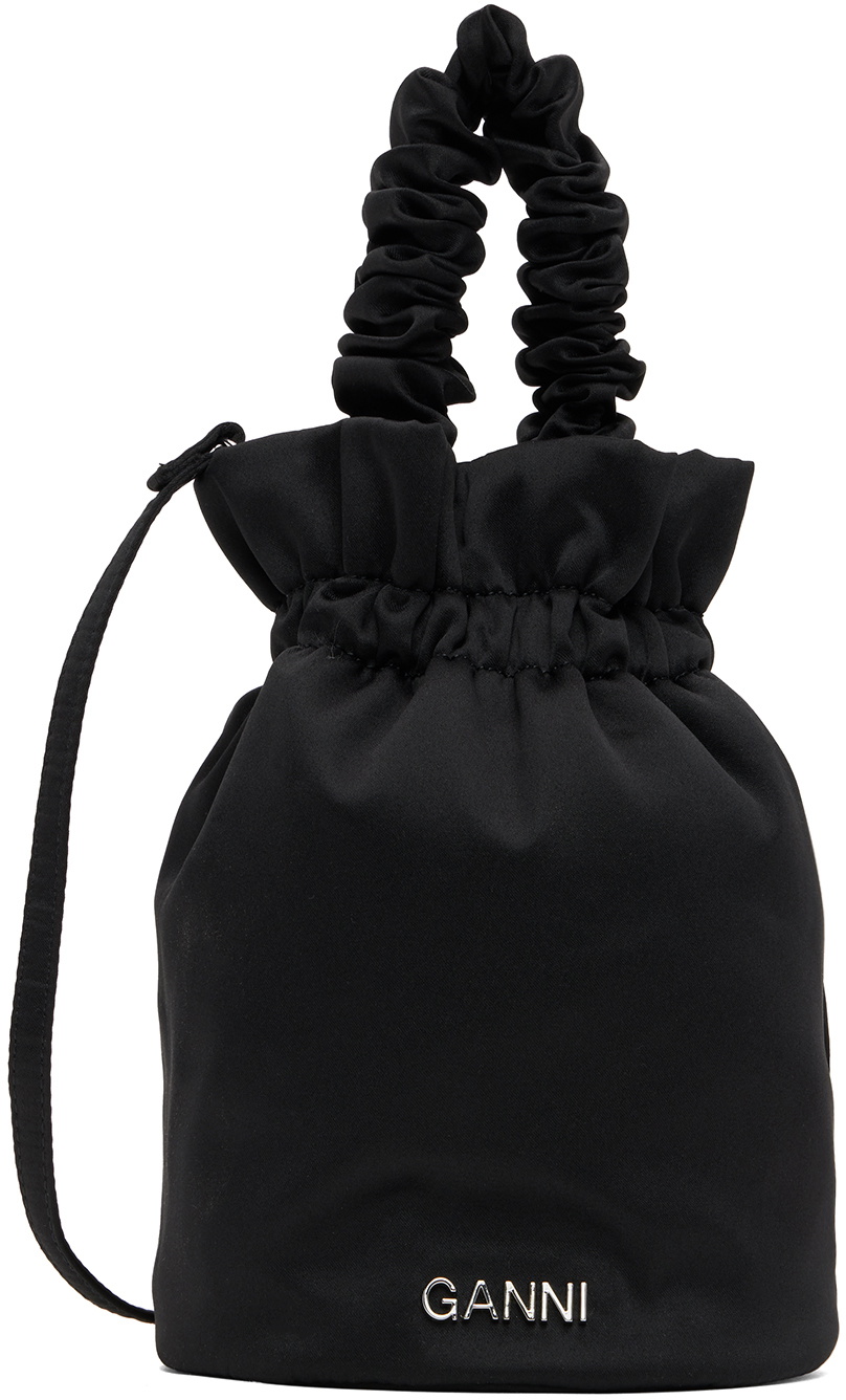 GANNI Black Occasion Top Handle Bag GANNI