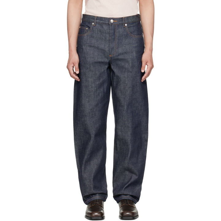 Photo: A.P.C. Indigo Fairfax Jeans