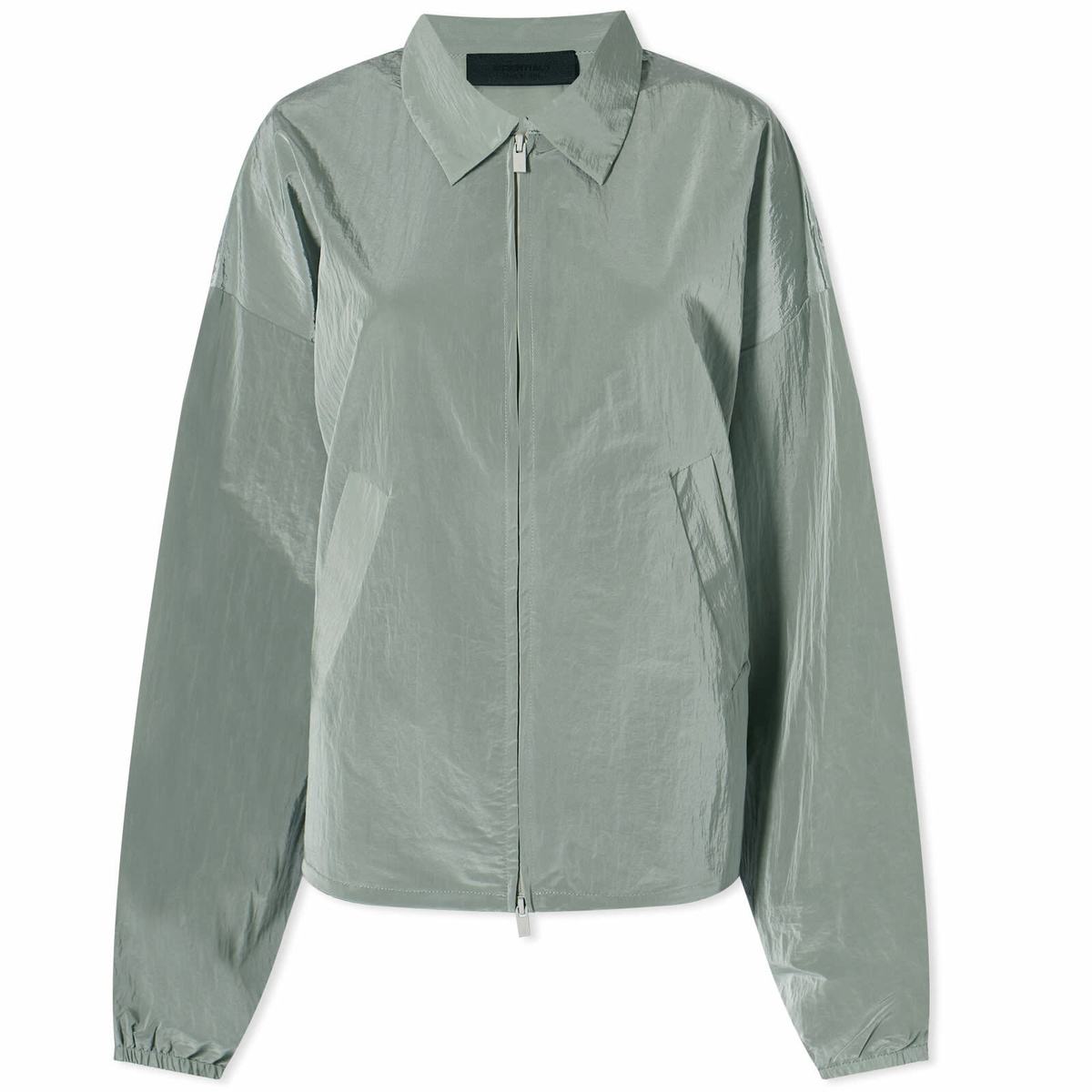 Fear of God ESSENTIALS Women's Shell Bomber Jacket in Seal