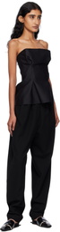 GIA STUDIOS Black Noir Top