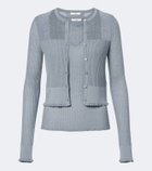 Chloé Knitted wool top and cardigan set