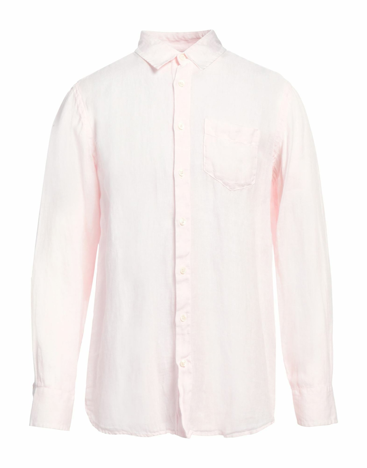 120% Lino Mens Shirt Light in Pink