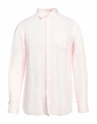 120% Lino Mens Shirt Light in Pink